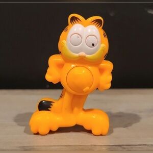 Garfield Yummy In My Tummy Straw Hugget Burger King Kids Meal Toy
